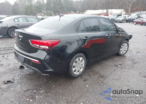 2022 Kia Rio S из США, поврежденный, VIN 3KPA24AD7NE500629